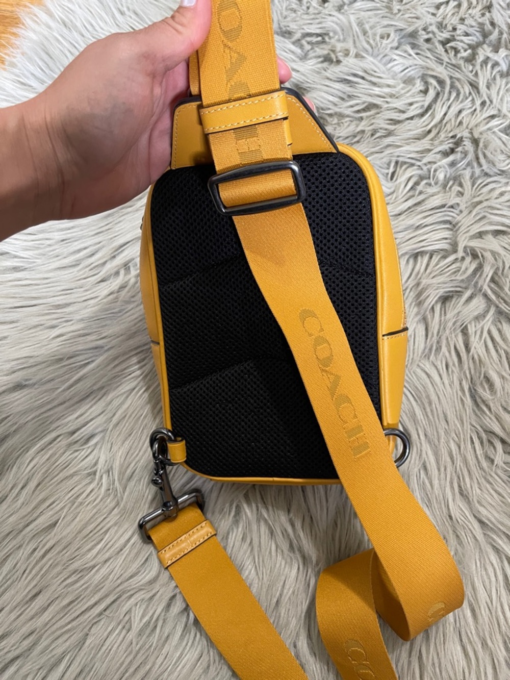 Coach racer cx071 sling back pack bag - Picture 4 of 10